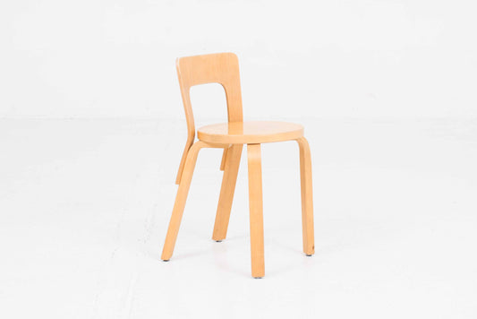 Vintage Stuhl "Chair 65" von Alvar Aalto für Artek