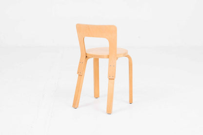 Vintage Stuhl "Chair 65" von Alvar Aalto für Artek