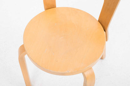 Vintage Stuhl "Chair 65" von Alvar Aalto für Artek
