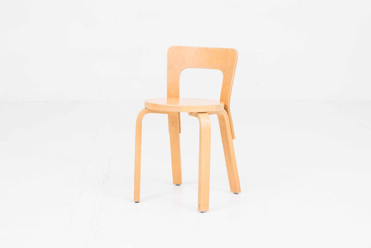 Vintage Stuhl "Chair 65" von Alvar Aalto für Artek