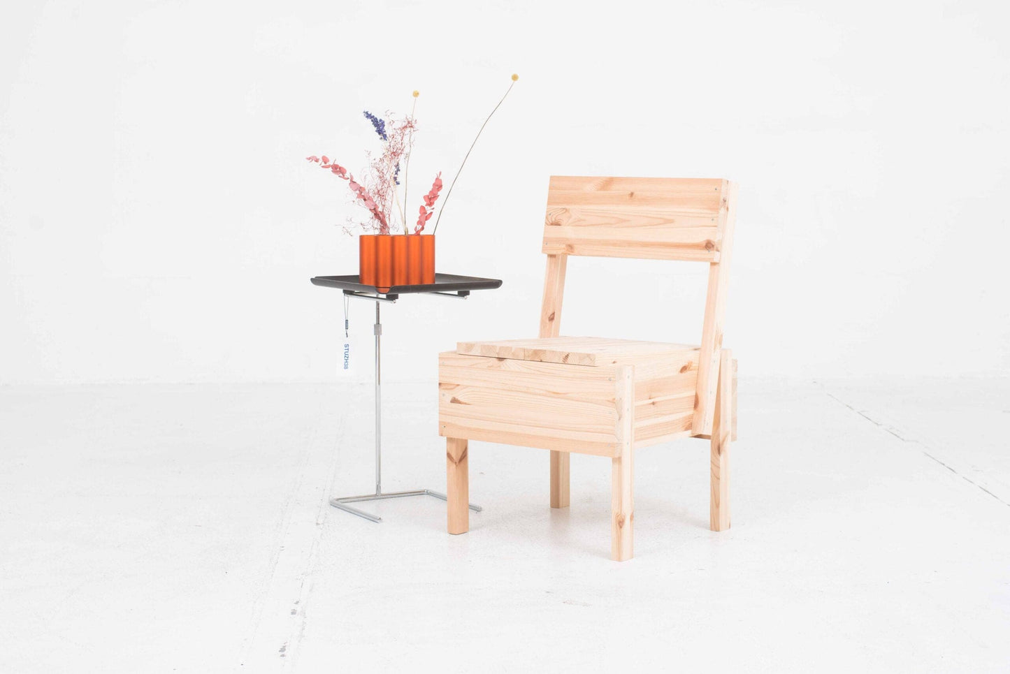 Vintage Sedia 1 chair by Enzo Mari for Teo Jakob Edition