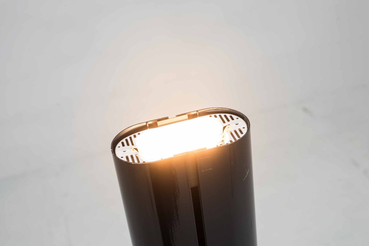 Lampadaire vintage Megaron de Gianfranco Frattini pour Artemide noir