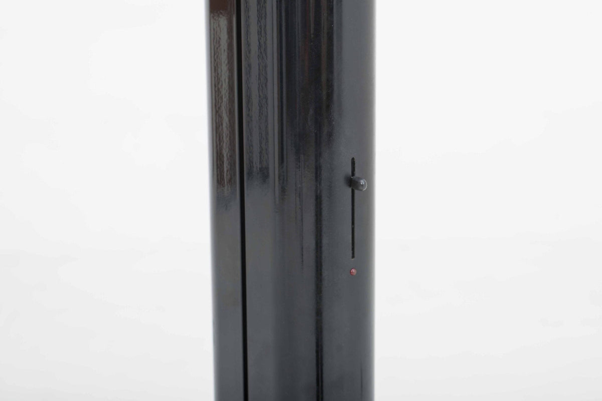 Lampadaire vintage Megaron de Gianfranco Frattini pour Artemide noir