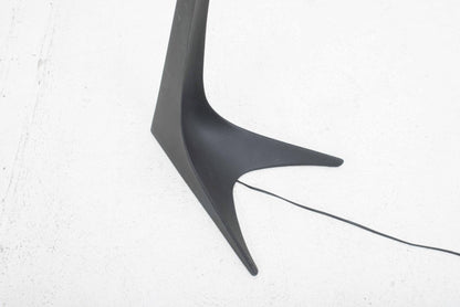 Vintage Montjuic floor lamp by Santiago Calatrava for Artemide red metal