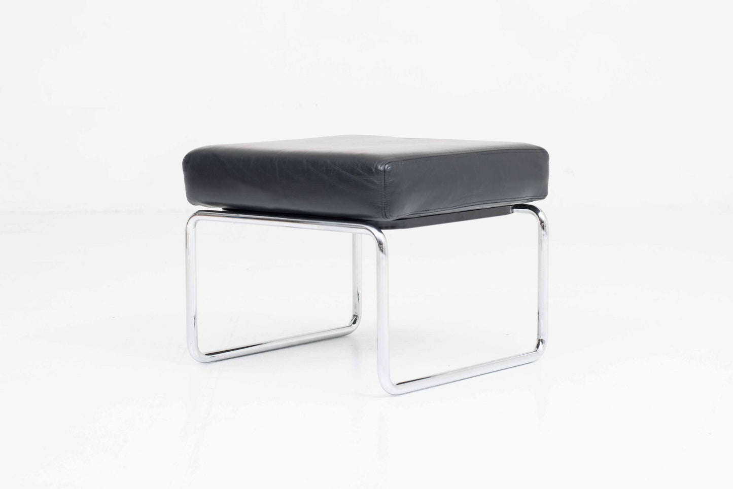 Vintage Sessel Moser & Ottoman von Werner Max Moser