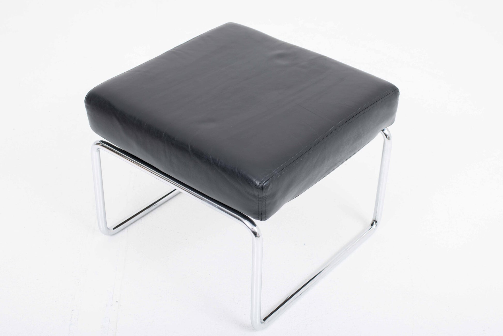 Vintage Sessel Moser & Ottoman von Werner Max Moser