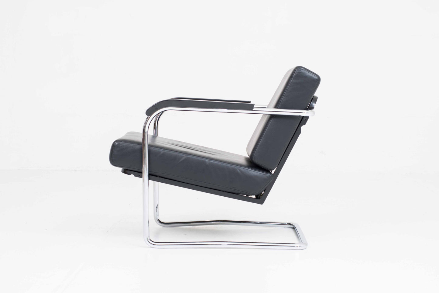 Vintage Sessel Moser & Ottoman von Werner Max Moser