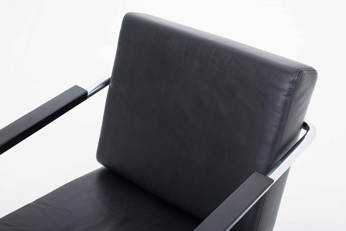 Vintage Sessel Moser & Ottoman von Werner Max Moser