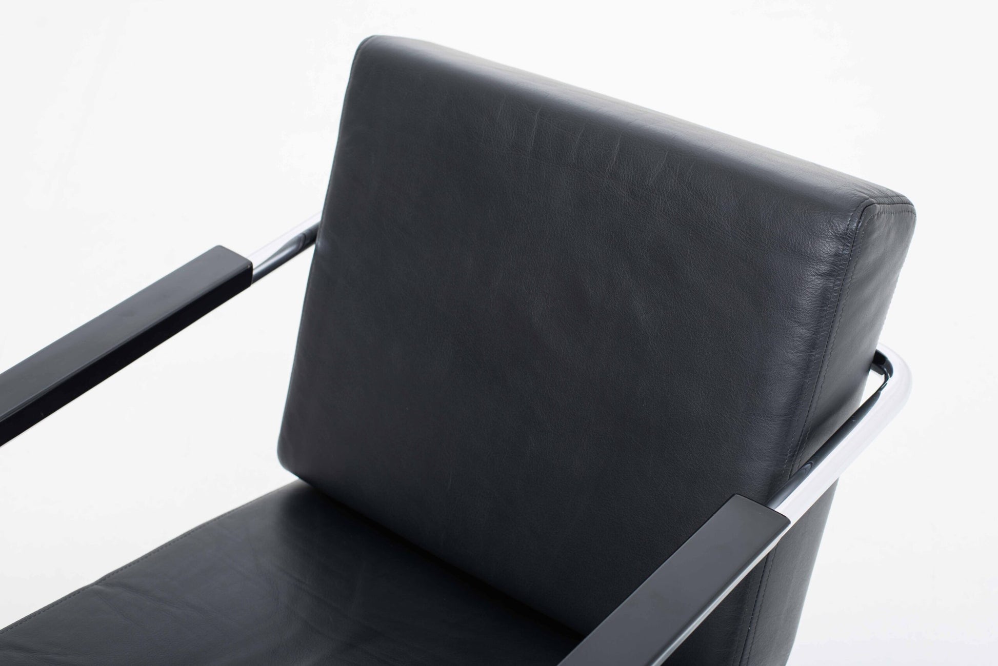 Vintage Sessel Moser & Ottoman von Werner Max Moser