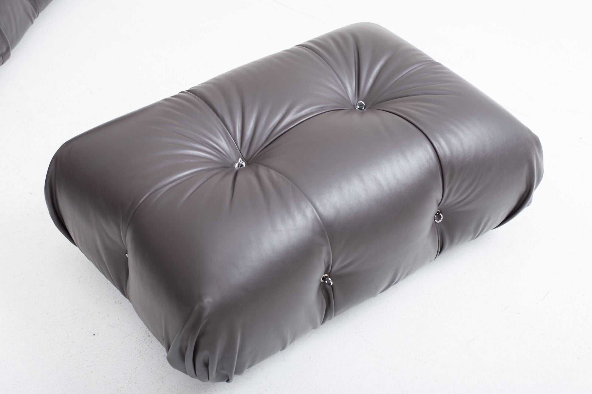 Vintage Sofa Camaleonda von Mario Bellini für B&B Italia in braunem Leder