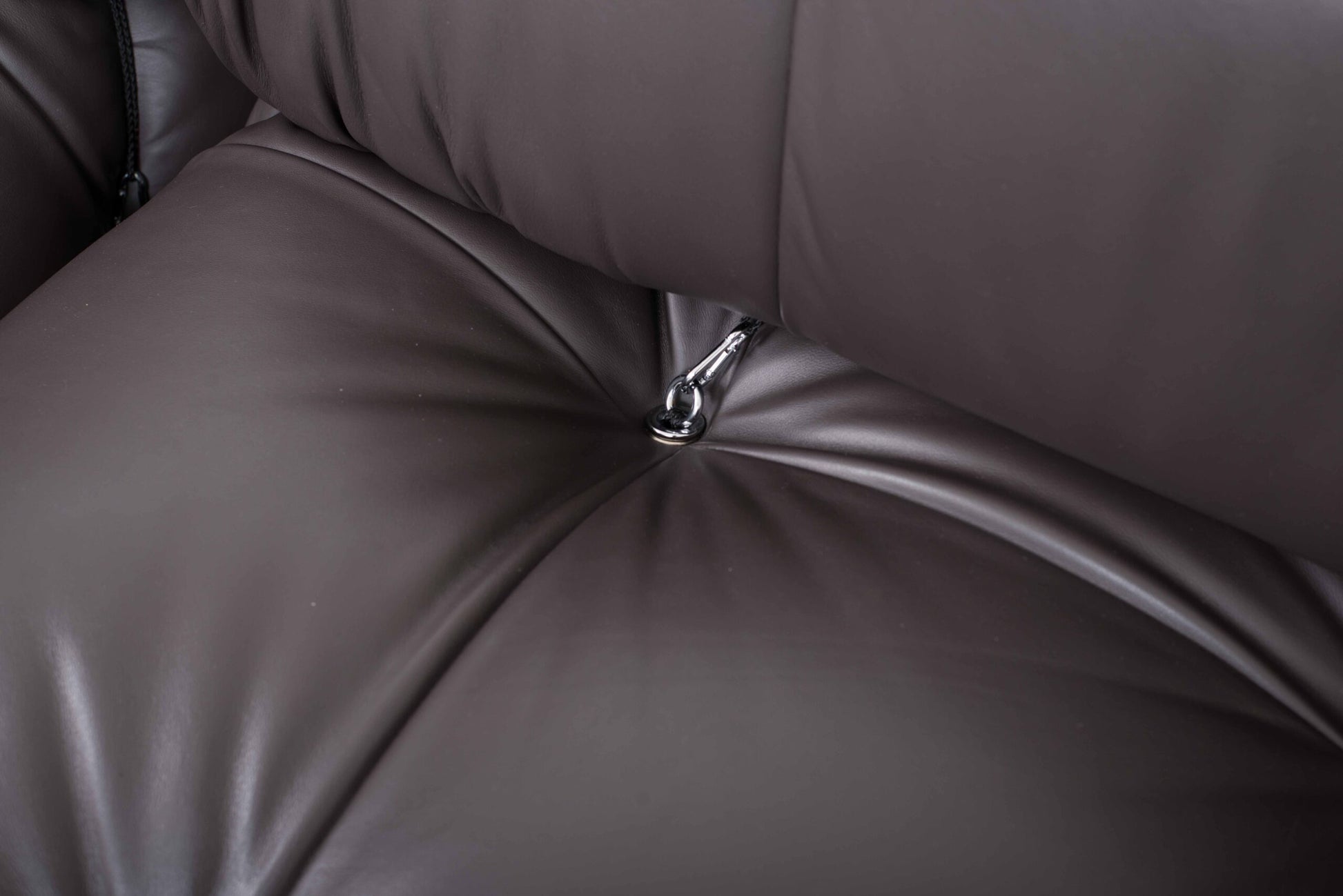 Vintage Sofa Camaleonda von Mario Bellini für B&B Italia in braunem Leder