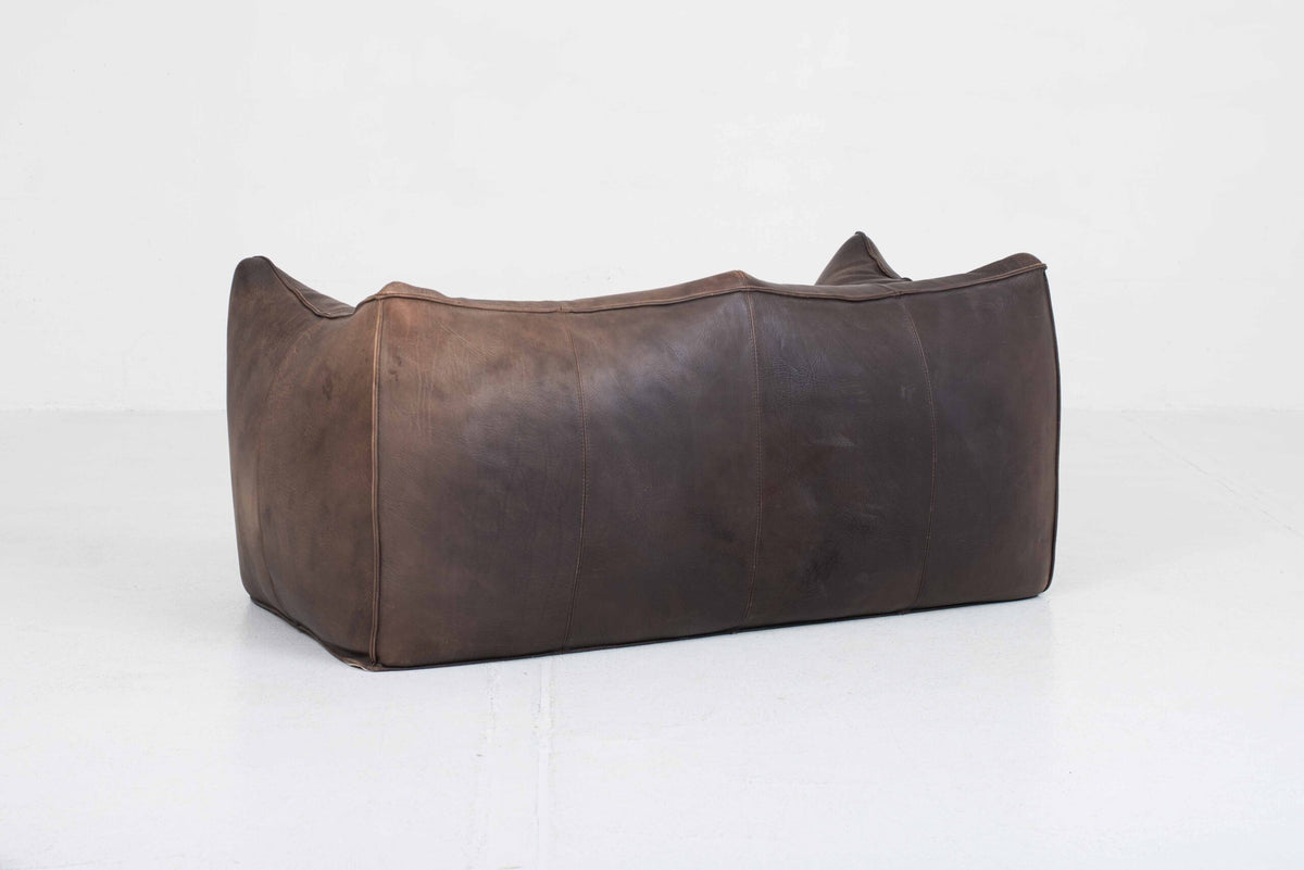 Vintage Sofa "Le Bambole" von Mario Bellini für B&B Italia in Leder