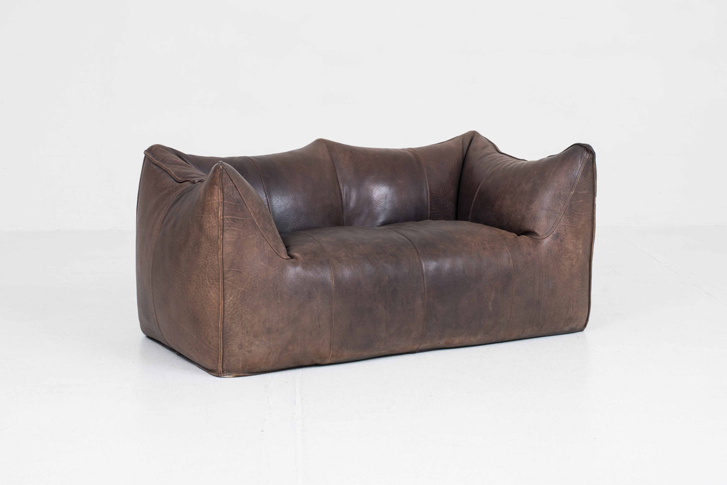 Vintage Sofa "Le Bambole" von Mario Bellini für B&B Italia in Leder