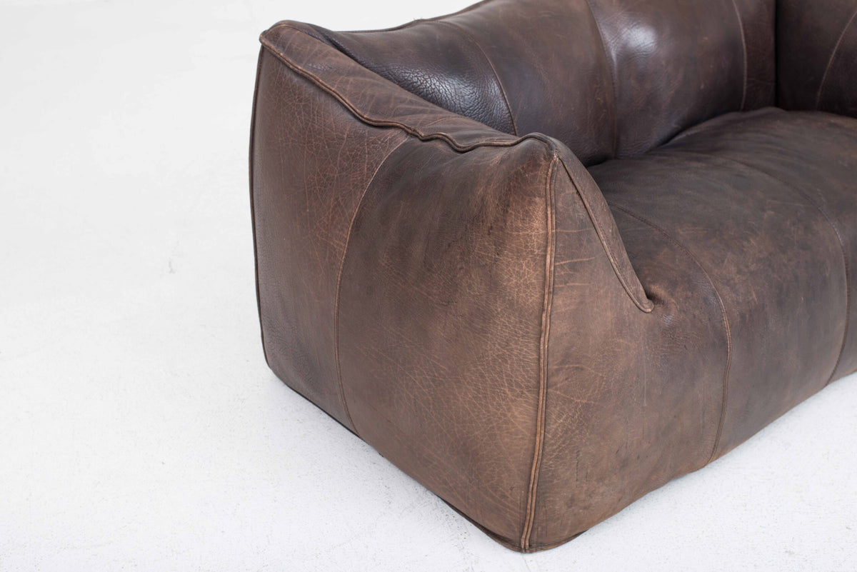 Vintage Sofa "Le Bambole" von Mario Bellini für B&B Italia in Leder