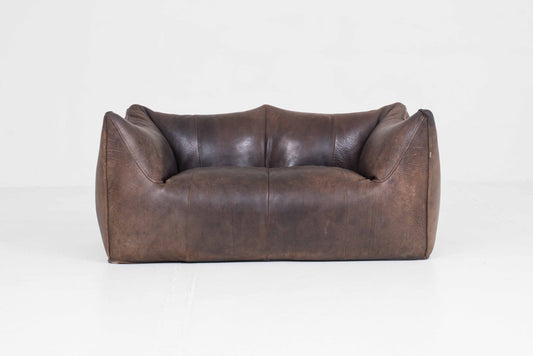 Vintage Sofa "Le Bambole" von Mario Bellini für B&B Italia in Leder
