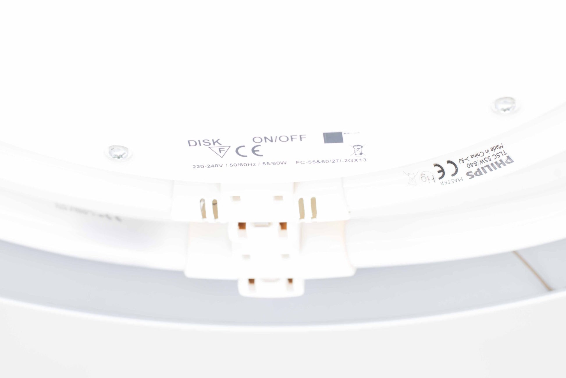 Vintage Stehleuchte Disk von Daniel Kübler für Belux