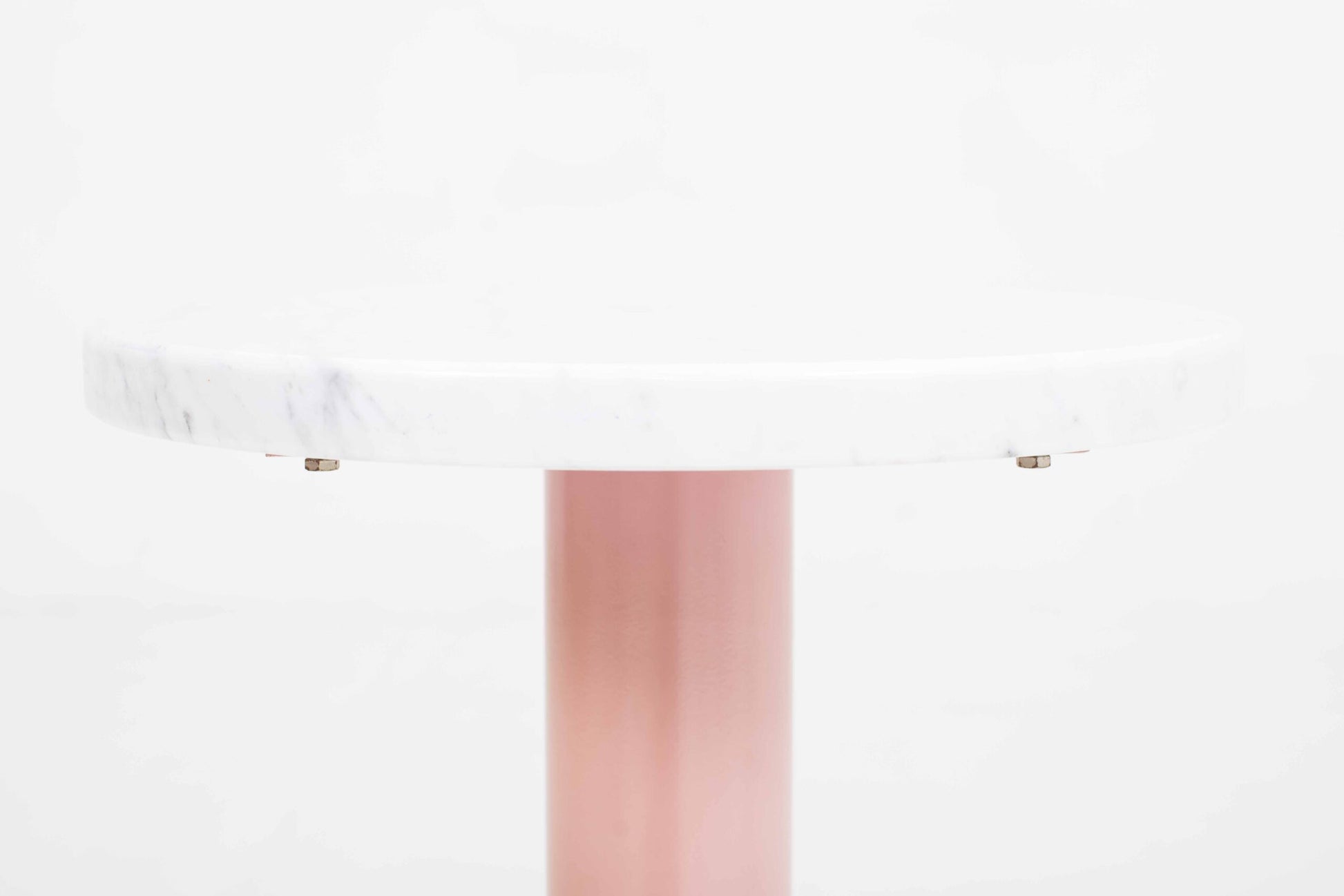 Vintage Tisch von Bieffeplast Padova mit Marmorplatte