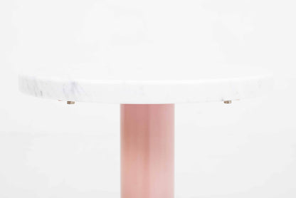 Vintage Tisch von Bieffeplast Padova mit Marmorplatte