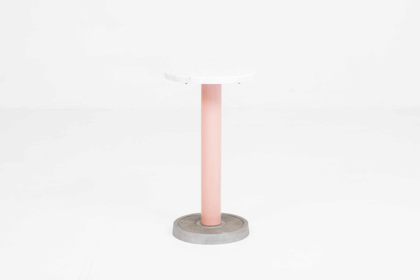 Vintage Tisch von Bieffeplast Padova mit Marmorplatte