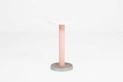 Vintage Tisch von Bieffeplast Padova mit Marmorplatte