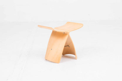 Vintage Hocker "Butterfly Stool" von Sori Yanagi für Tendo Mokko