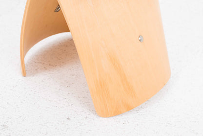 Vintage Hocker "Butterfly Stool" von Sori Yanagi für Tendo Mokko