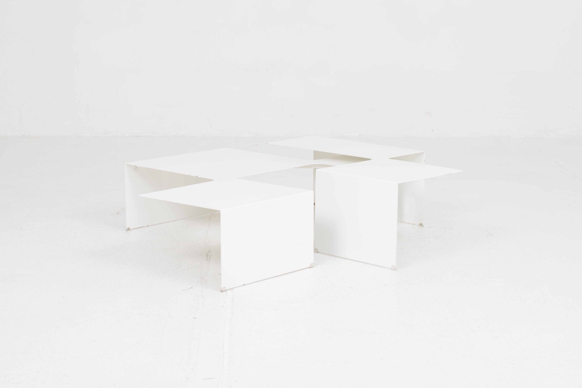 Set von 2 Vintage Couchtisch "Island" von Nendo für Cappellini