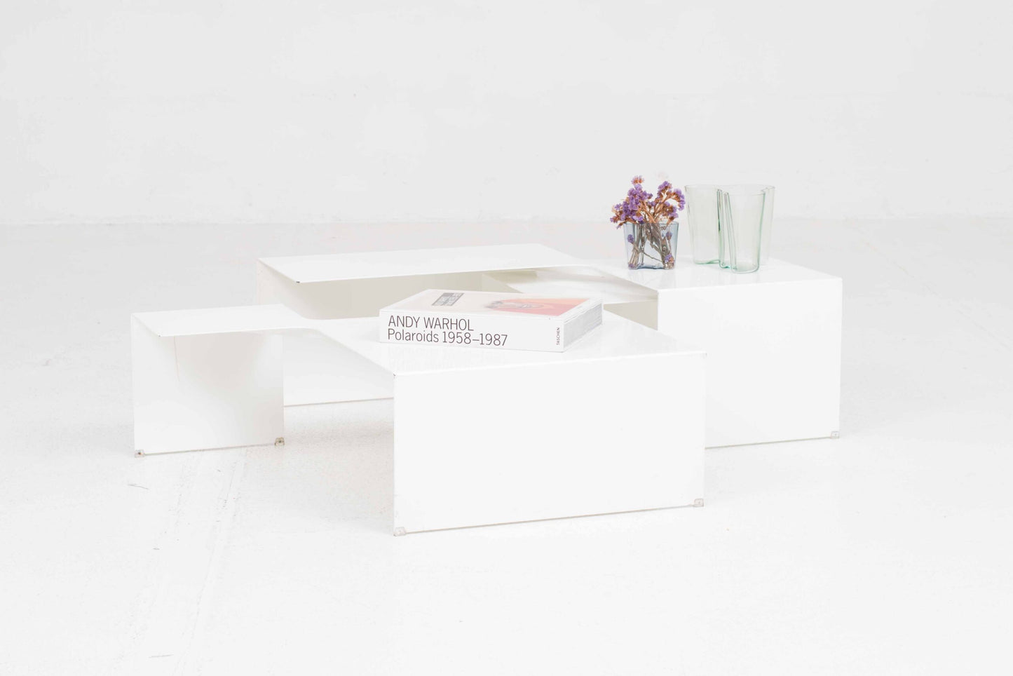 Set von 2 Vintage Couchtisch "Island" von Nendo für Cappellini