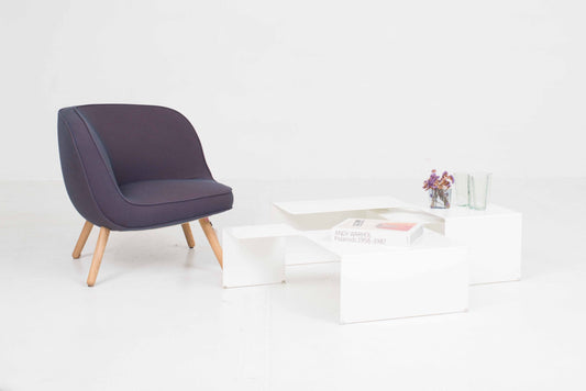 Set von 2 Vintage Couchtisch "Island" von Nendo für Cappellini