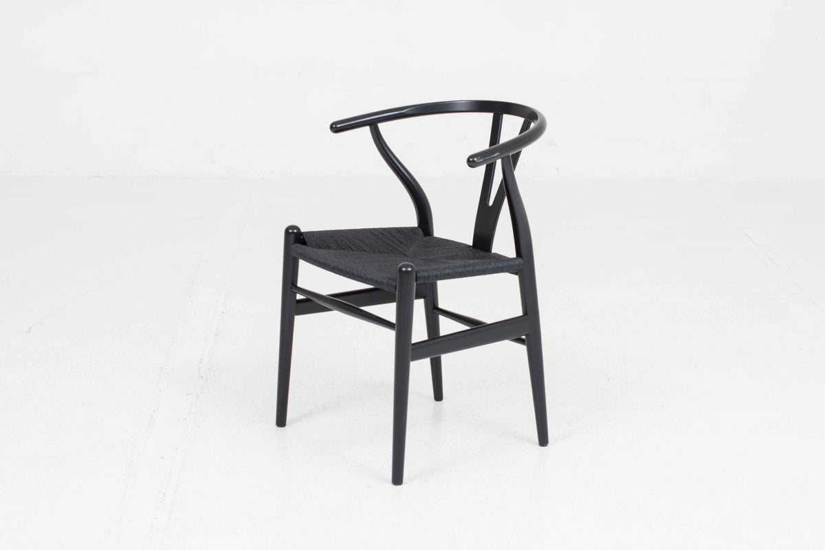 Set von 4 Vintage Wishbone Stuhl von Hans J. Wegner für Carl Hansen und Søn