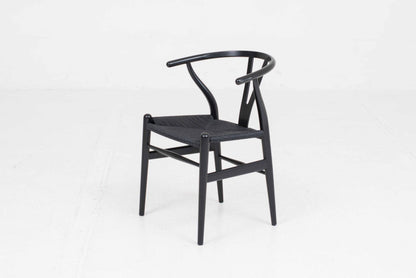 Set von 4 Vintage Wishbone Stuhl von Hans J. Wegner für Carl Hansen und Søn