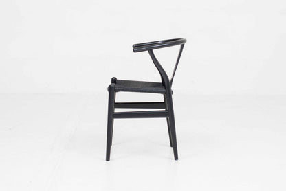 Set von 4 Vintage Wishbone Stuhl von Hans J. Wegner für Carl Hansen und Søn