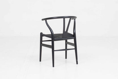 Set von 4 Vintage Wishbone Stuhl von Hans J. Wegner für Carl Hansen und Søn