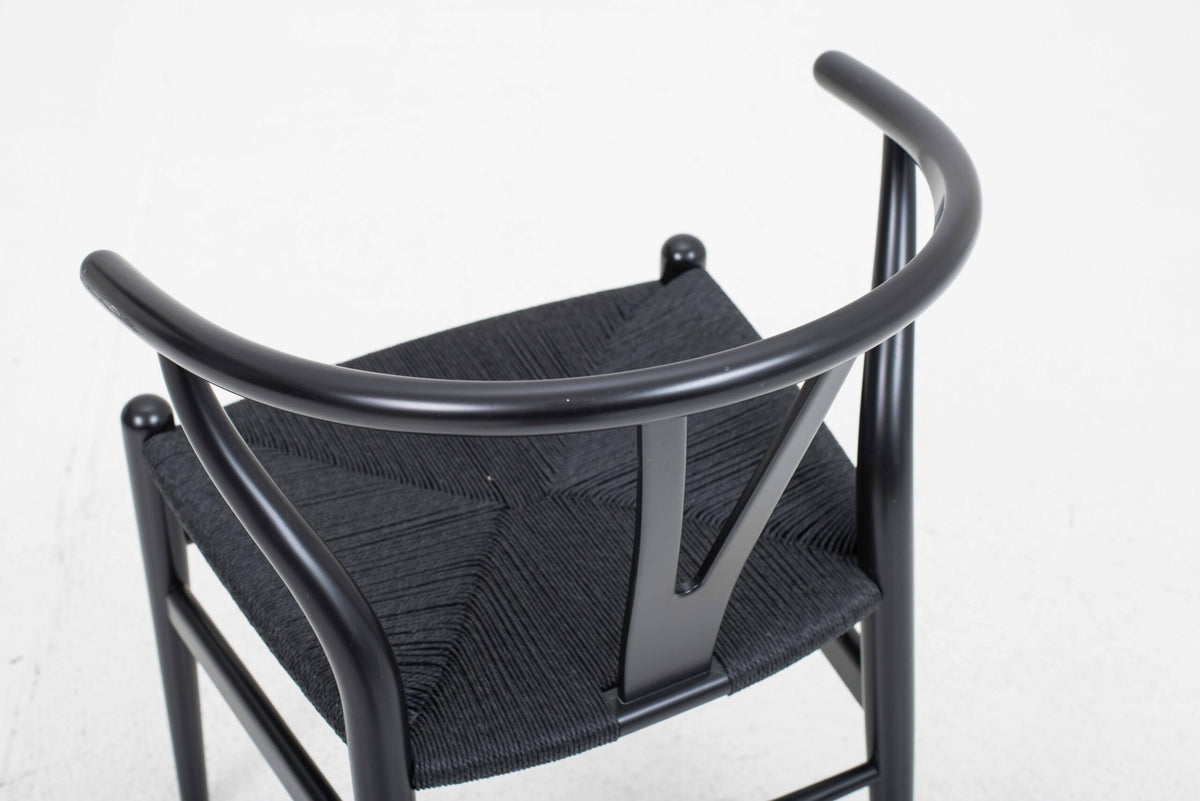 Set von 4 Vintage Wishbone Stuhl von Hans J. Wegner für Carl Hansen und Søn