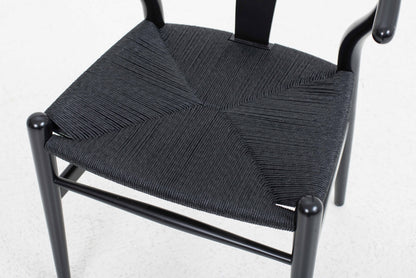 Set von 4 Vintage Wishbone Stuhl von Hans J. Wegner für Carl Hansen und Søn