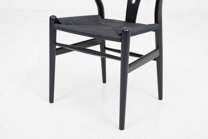 Set von 4 Vintage Wishbone Stuhl von Hans J. Wegner für Carl Hansen und Søn