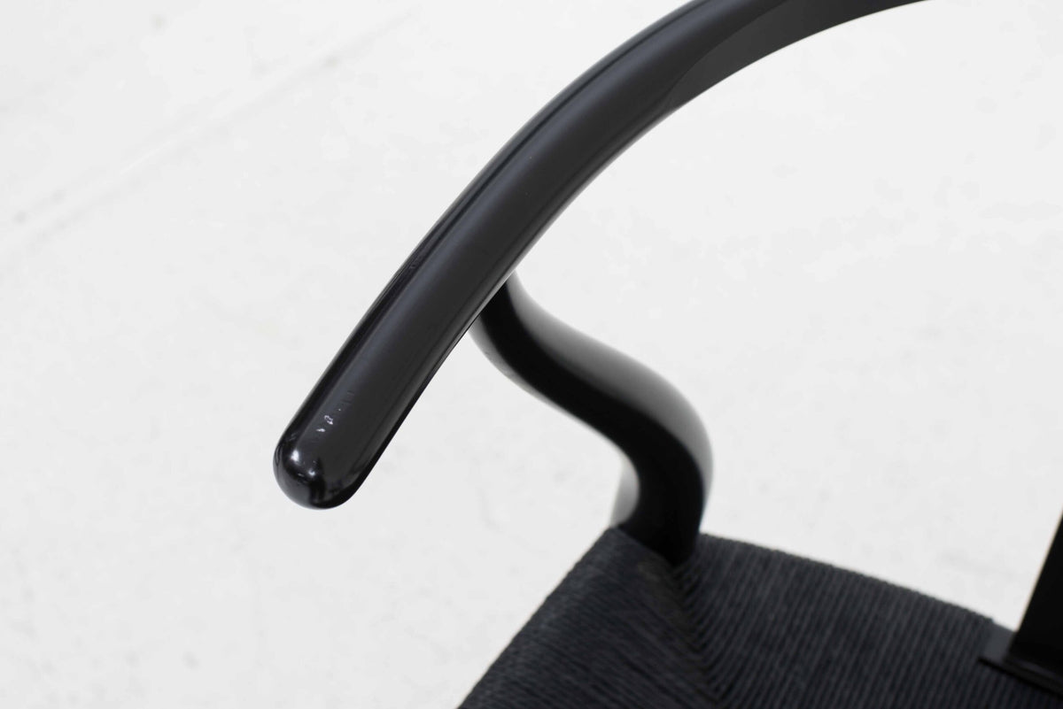 Set von 4 Vintage Wishbone Stuhl von Hans J. Wegner für Carl Hansen und Søn