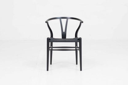 Set von 4 Vintage Wishbone Stuhl von Hans J. Wegner für Carl Hansen und Søn