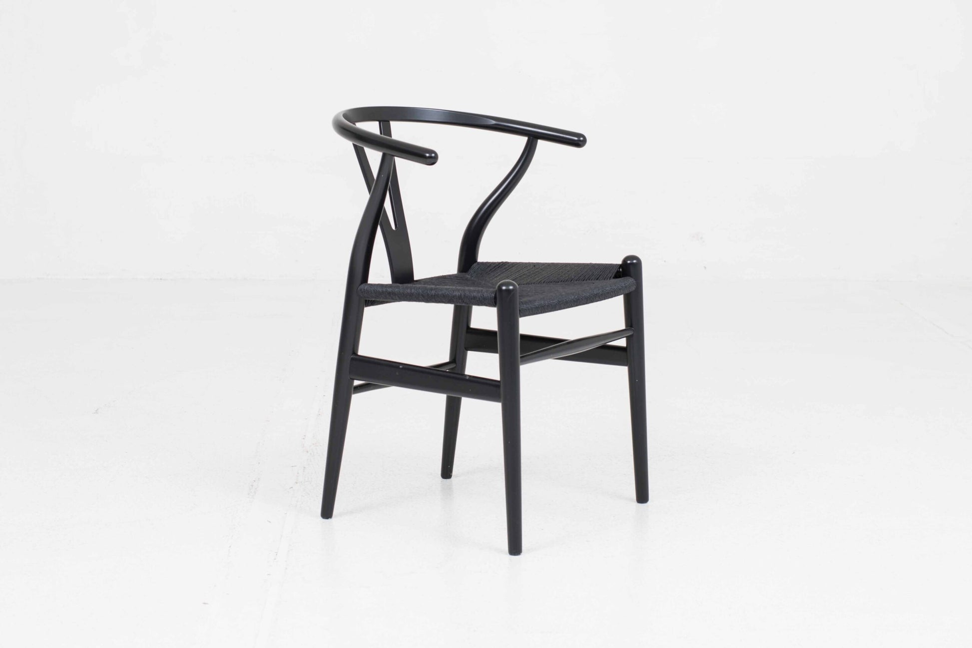 Set von 4 Vintage Wishbone Stuhl von Hans J. Wegner für Carl Hansen und Søn