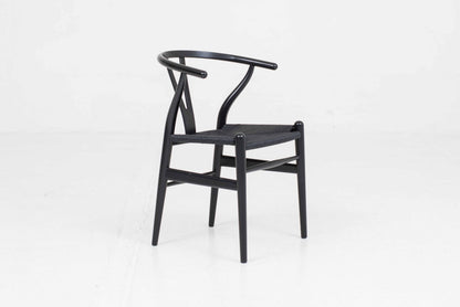 Set von 4 Vintage Wishbone Stuhl von Hans J. Wegner für Carl Hansen und Søn