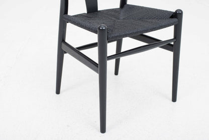 Vintage Stuhl "Wishbone Chair" von Hans J. Wegner für Carl Hansen und Søn, Eiche lackiert