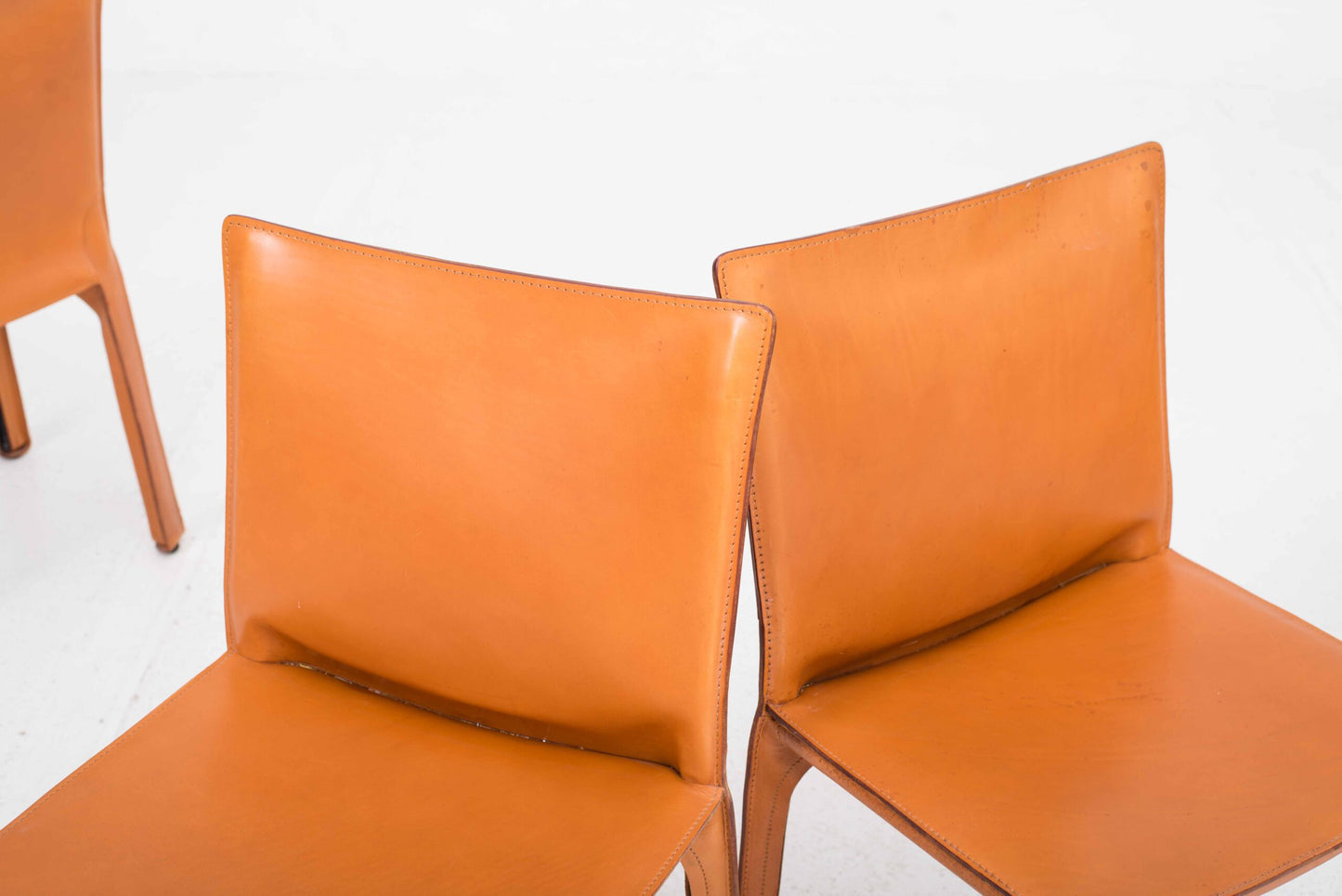 Set von 6 Vintage Stuhl CAB 412 von Mario Bellini für Cassina