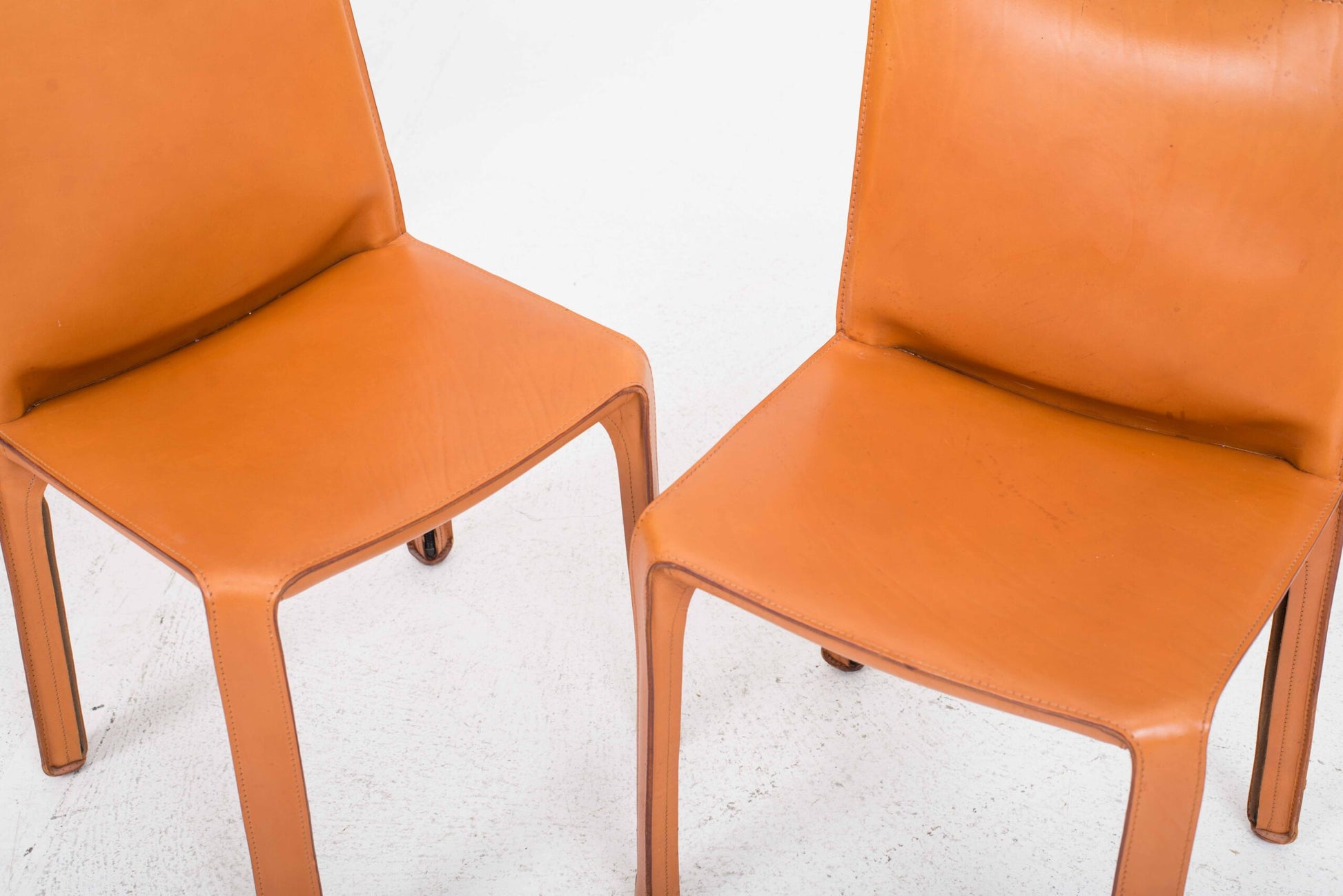 Set von 6 Vintage Stuhl CAB 412 von Mario Bellini für Cassina
