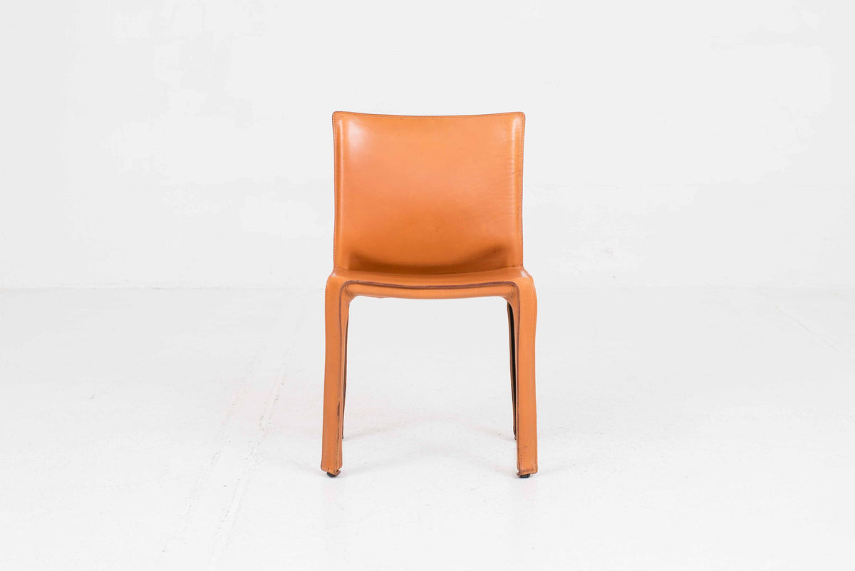 Set von 6 Vintage Stuhl CAB 412 von Mario Bellini für Cassina