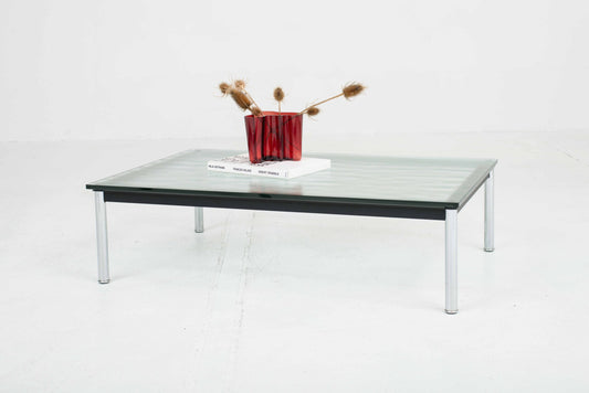 Cassina LC10 Couchtisch von Le Corbusier mit Riffelglas - 2nd home