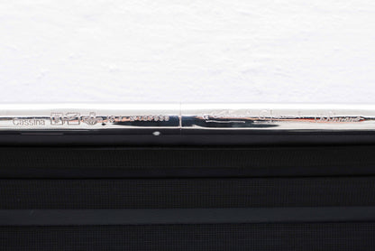 Chaise longue Cassina LC4 de Le Corbusier en cuir noir