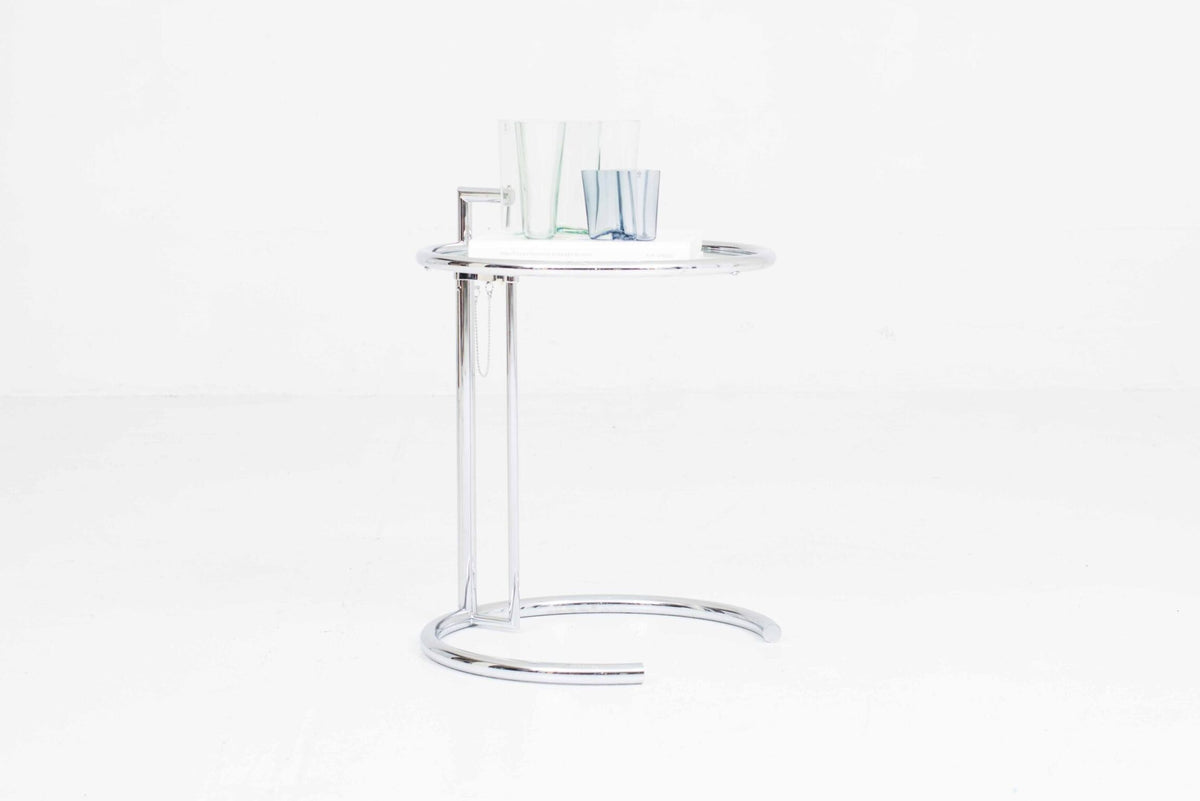 Vintage Beistelltisch Adjustable Table E.1027 von Eileen Gray für ClassiCon