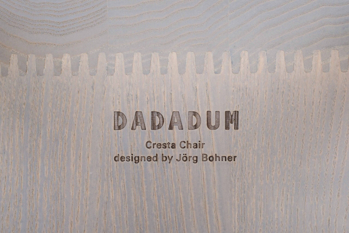Chaise Cresta de Jörg Boner pour Dadadum en granit frêne