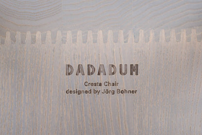 Vintage Stuhl Cresta von Jörg Boner für Dadadum in Esche Granit