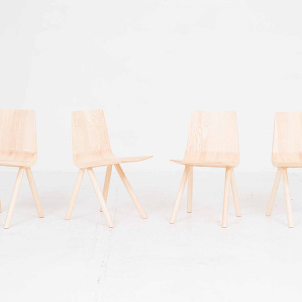 Chaise Cresta de Jörg Boner pour Dadadum en frêne naturel